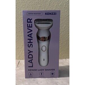 Kenzzi Water Resistant Wet/Dry Contouring Rechargeable Lady Shaver IOB